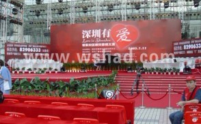 提供深圳地区舞台行架安装制作 舞狮庆典开业剪彩